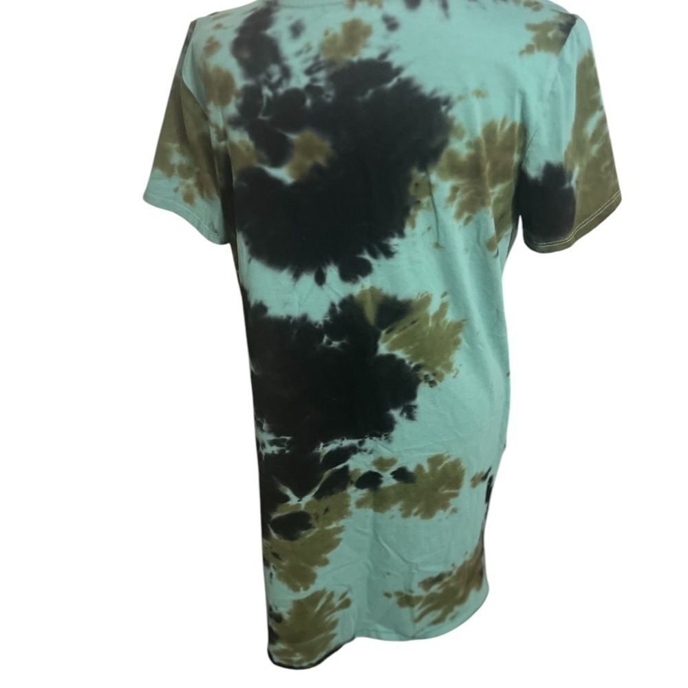 n: PHILANTHROPY Leonardo Dress Tie-Dye Martini V-Neck medium midi - Picture 5 of 13